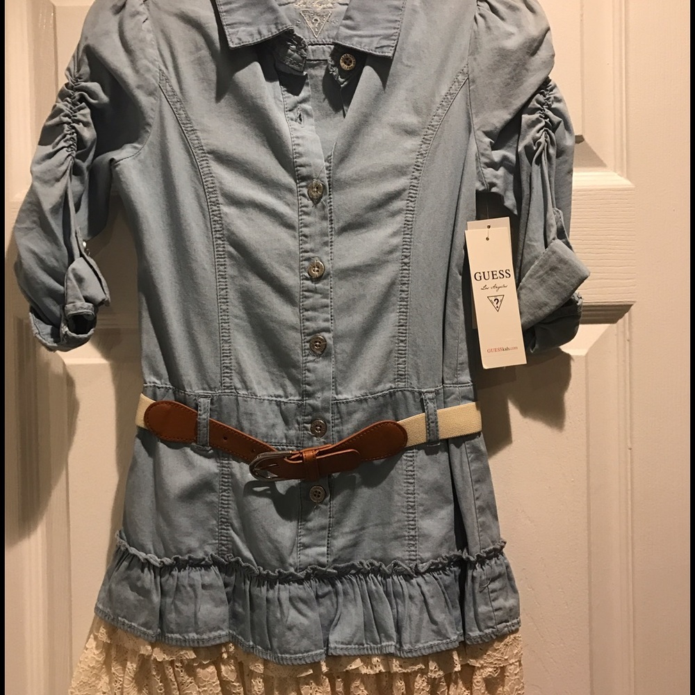 Guess kids ( dress ) color lt stone blue