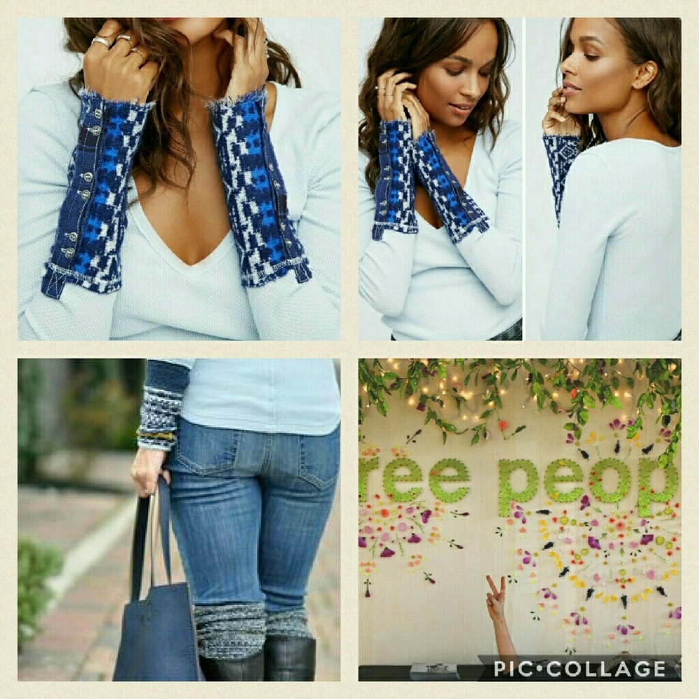 FREE PEOPLE THEMAL LONG SLEEVES TOP