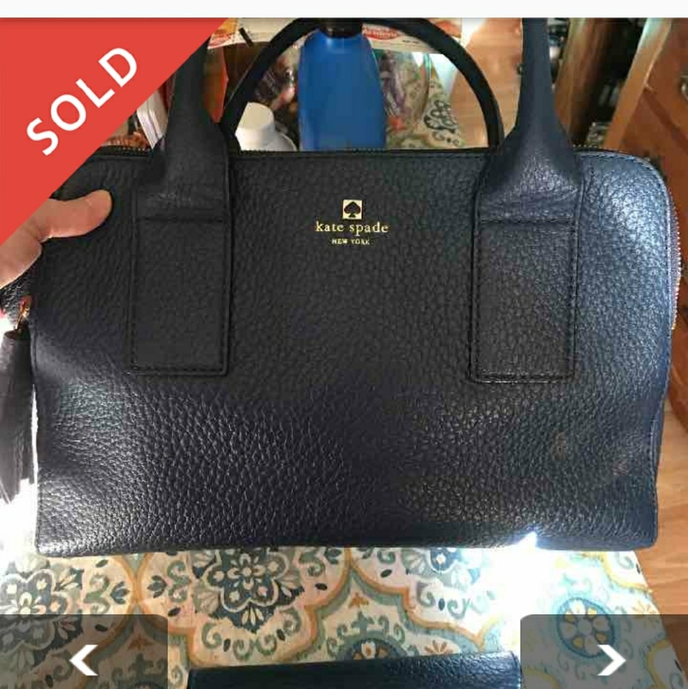 Navy Southport handbag & wallet