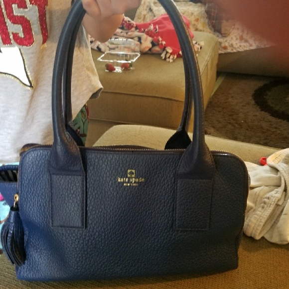 Navy Southport handbag & wallet - Picture 4 of 4