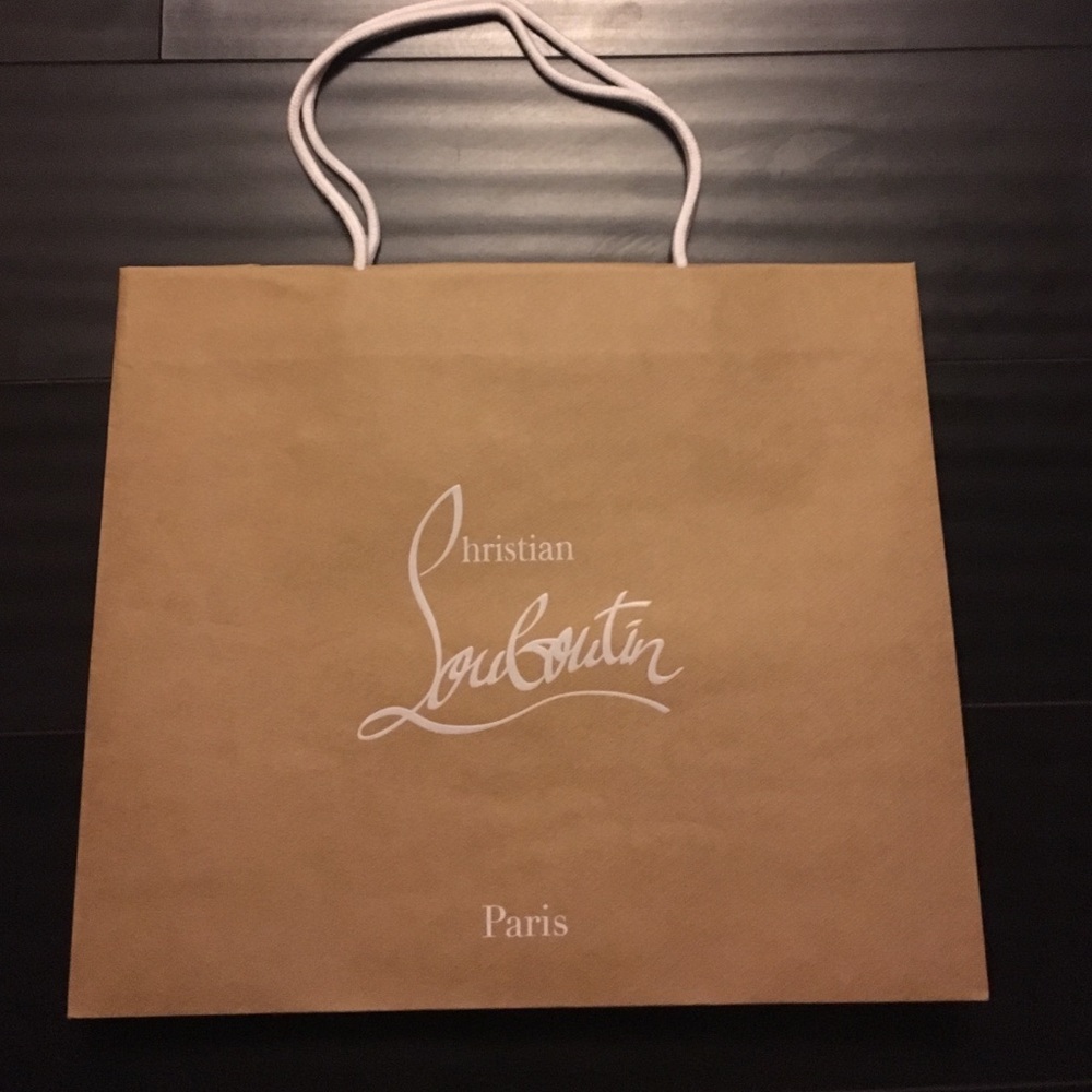 Christian louboutin gift bag