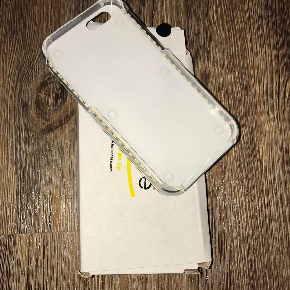 Lumee light up selfie case iPhone 6 black