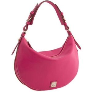 Dooney and bourke pink calf Luna hobo