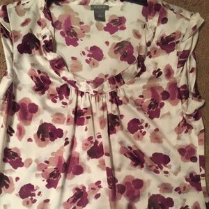 NWOT Ann Taylor Silk Sleeveless Top, Medium