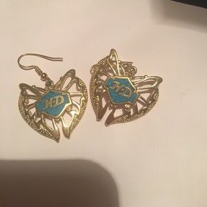 Harley Davidson earrings