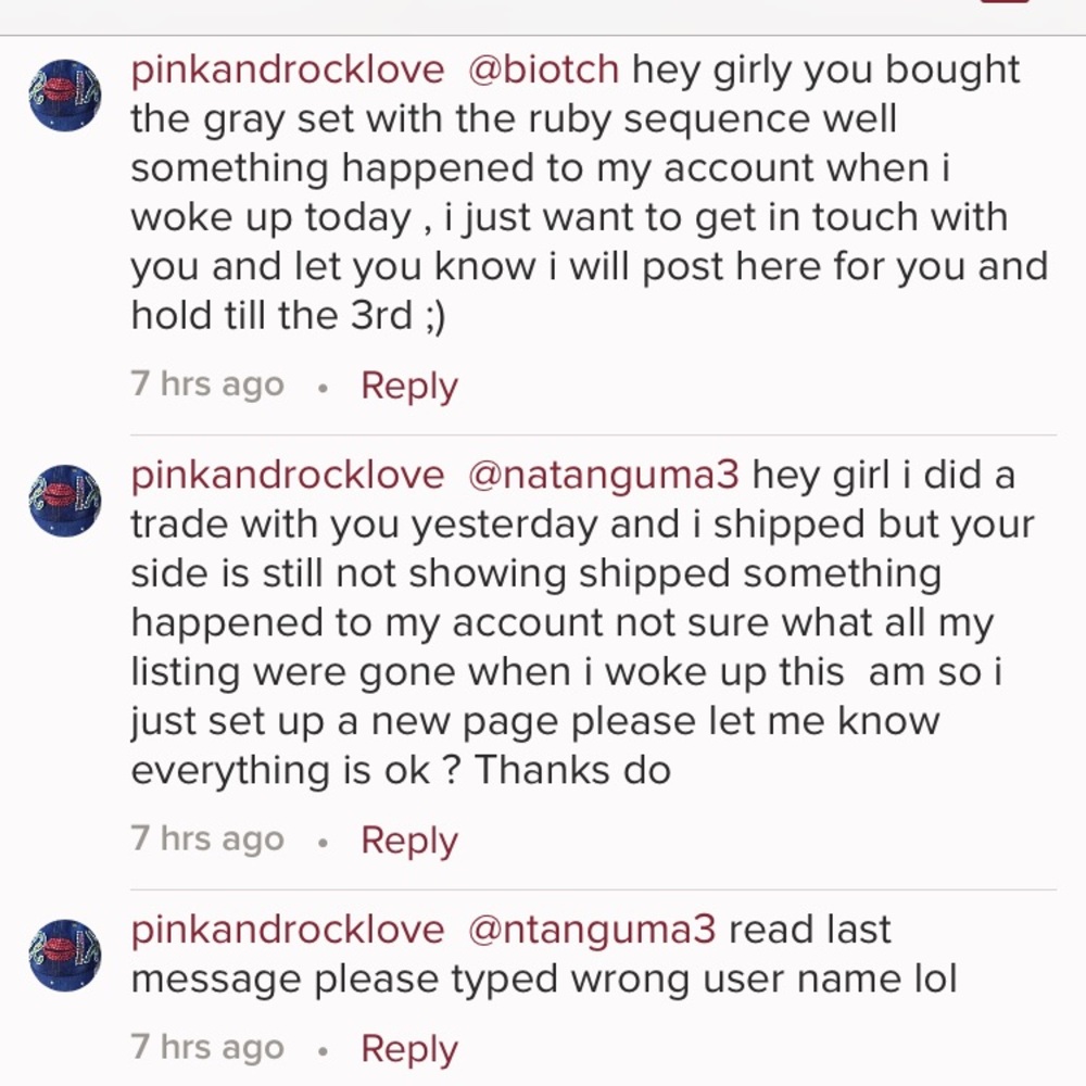 Still up to her old scammin ways! New posh acct 🙄 - Picture 5 of 8
