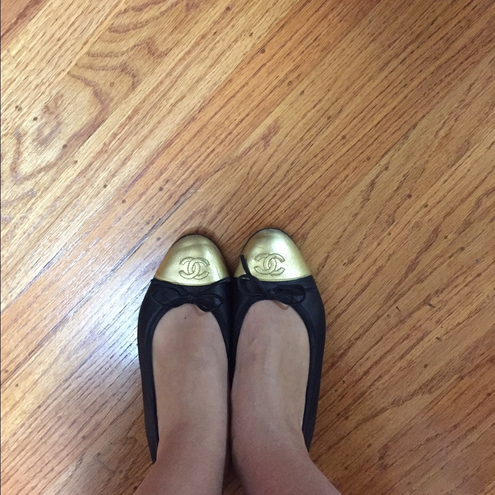 Chanel ballerina flats