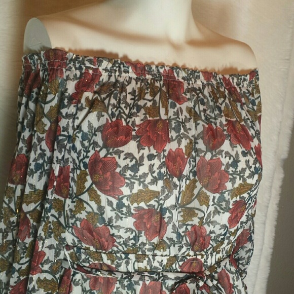 FINAL Flying Tomato Off Shoulder Dress Size Medium - Picture 2 of 5