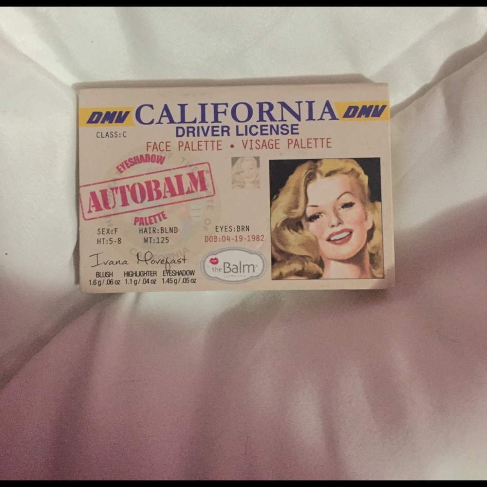 Autobalm Palette "the Balm"