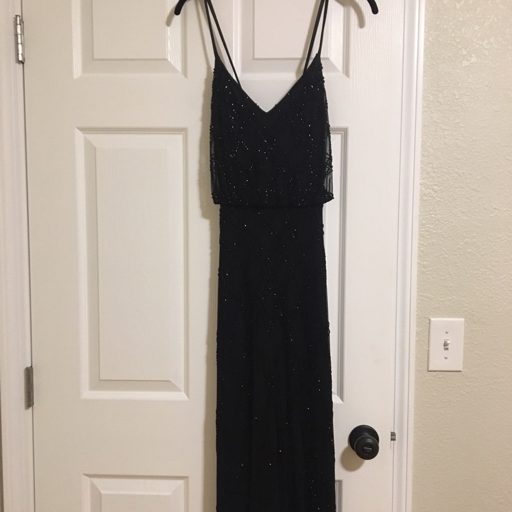 Adrianna Papell beaded prom dress (Nordstrom)