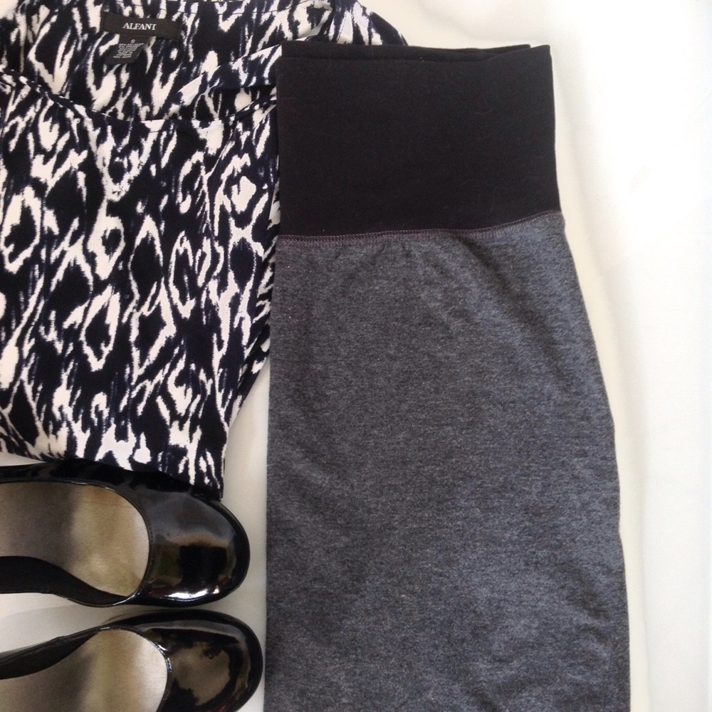 Forever 21 grey pencil skirt