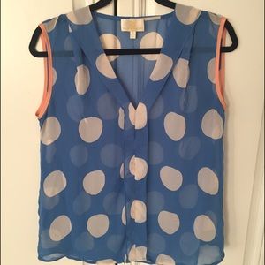 Size S Collective Concepts Polka dot blouse