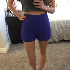 Knit High Waisted Shorts