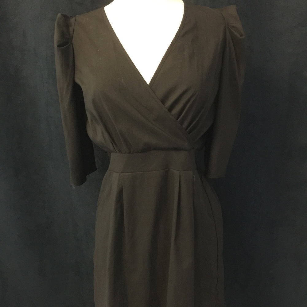 Long sleeve mini dress