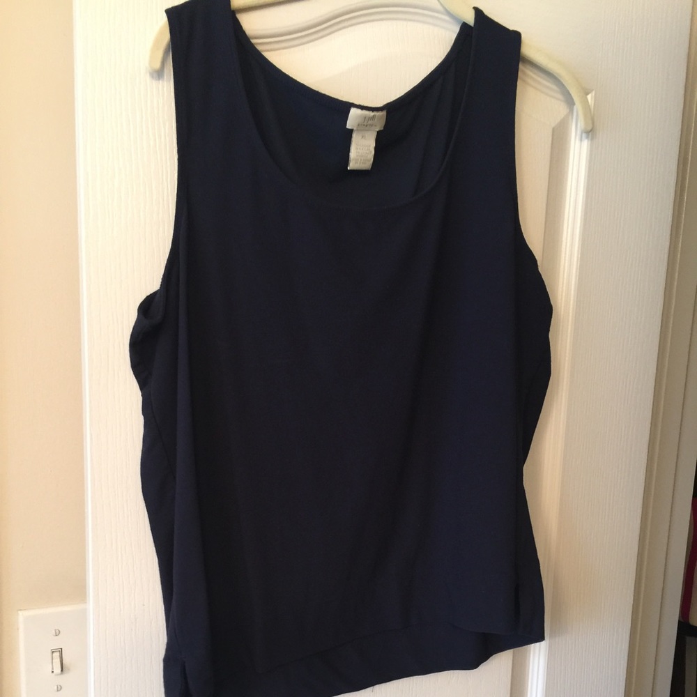 J Jill navy tank xl (16)