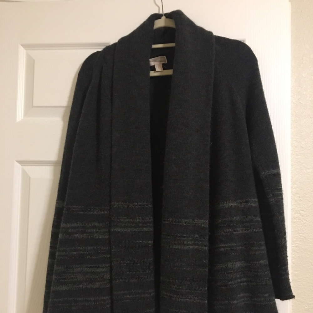 Forever 21 grey cardigan , so warm!