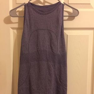 Lulu light purple tank top