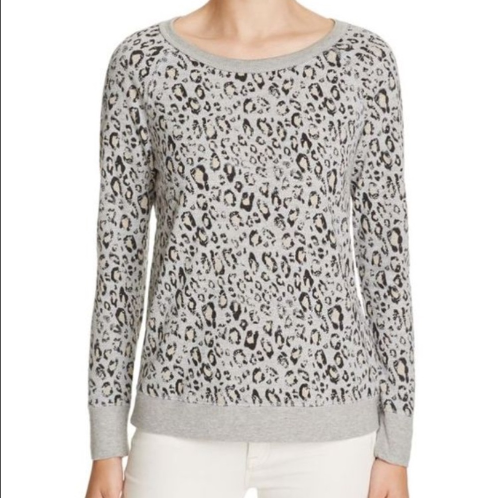 Joie Annora Leopard sweatshirt