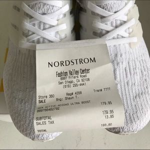 Adidas Triple White Ultraboosts 3.0