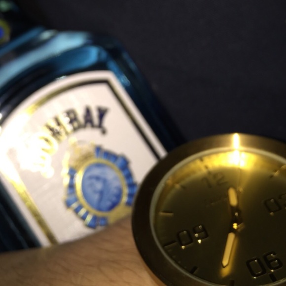 Gold Nixon Watch \