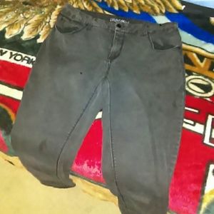 Faded Black Skinny Jeans