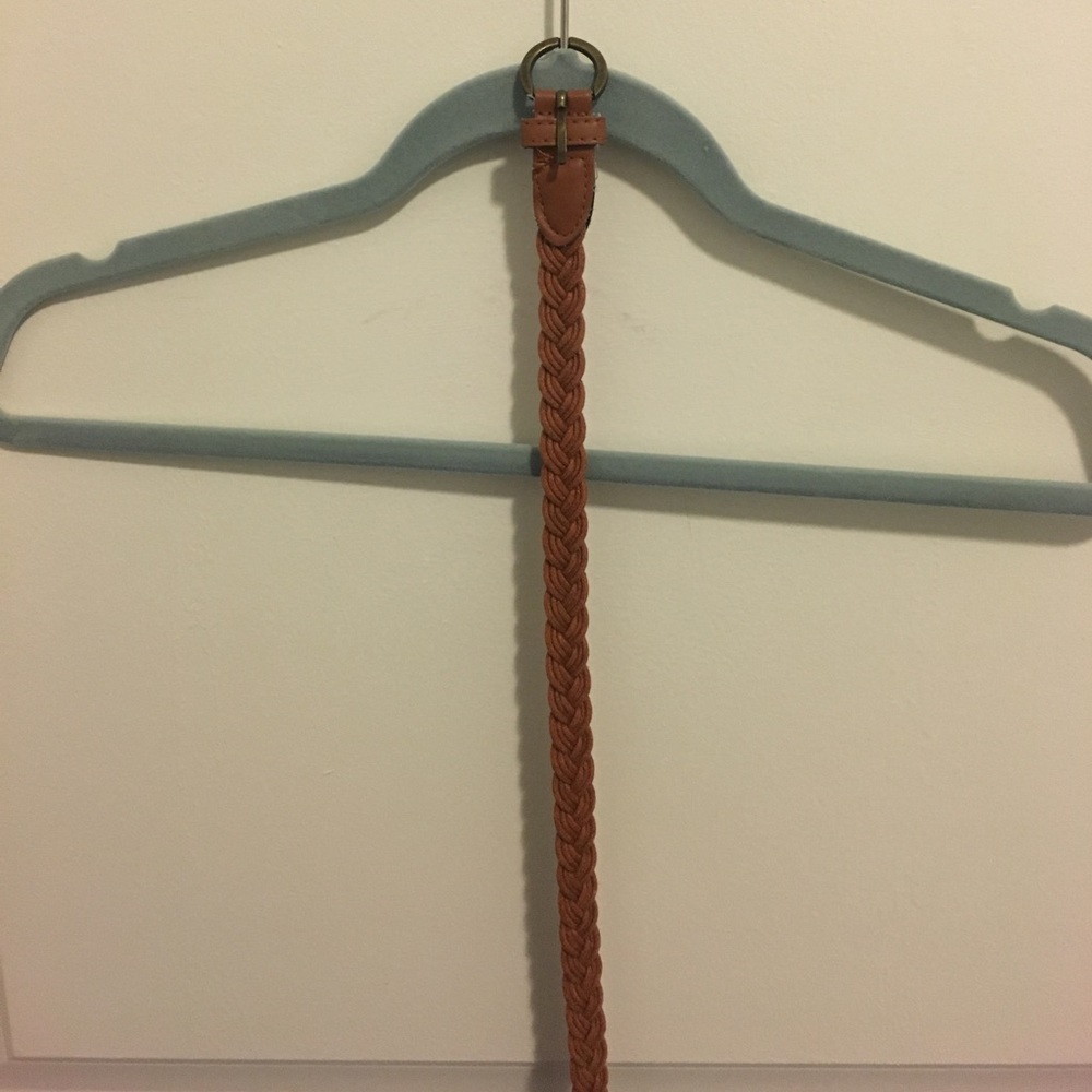 Auburn braided belt