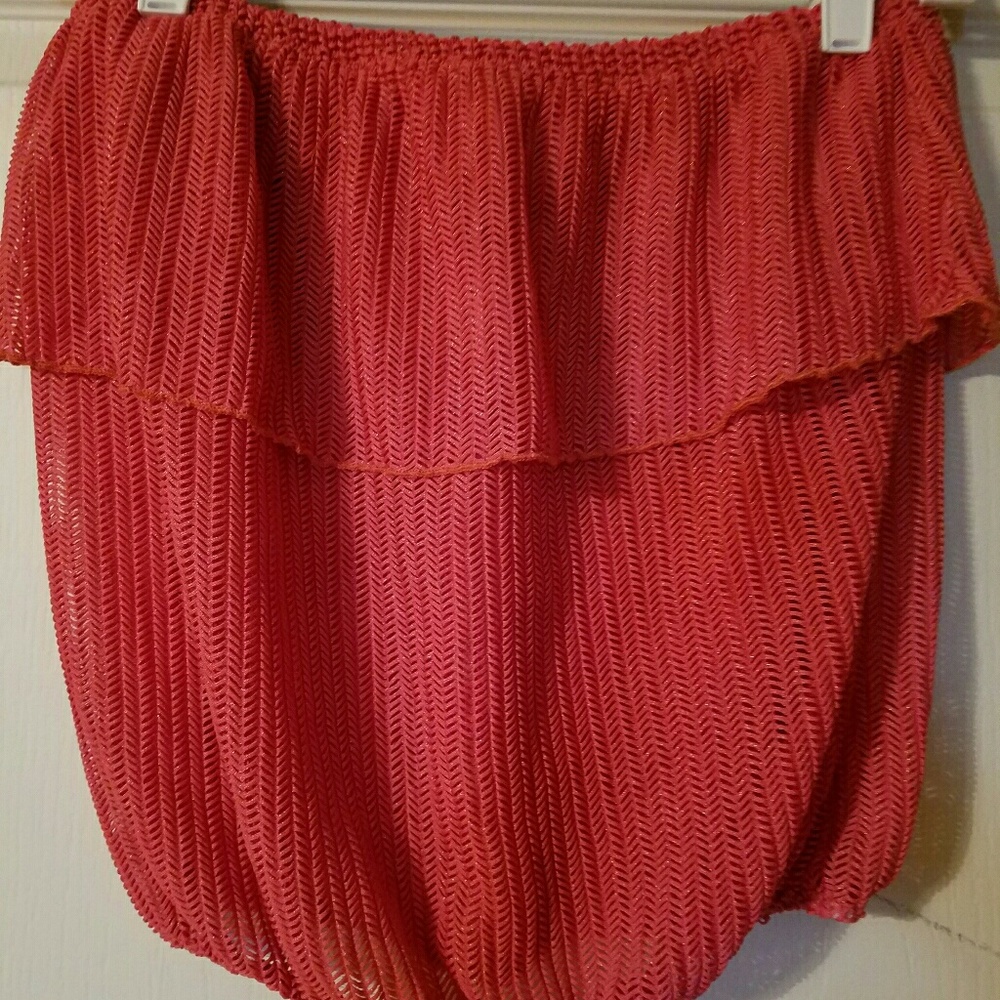 Strapless Blouse