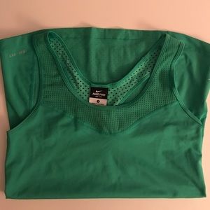 Nike dri-fit green tank