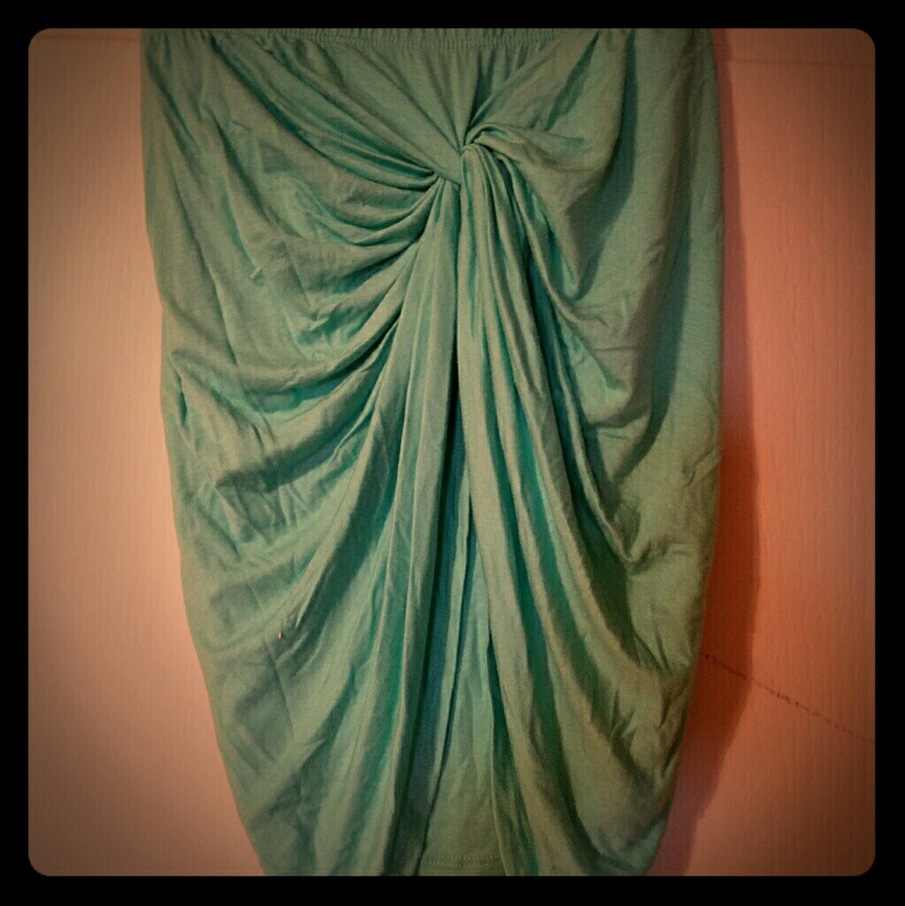 Turquoise Skirt