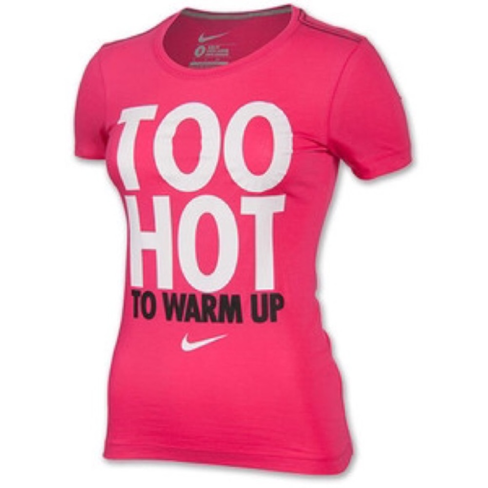 • Nike Pink Graphic Workout Tee •