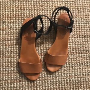 madewell leather sandals size 8