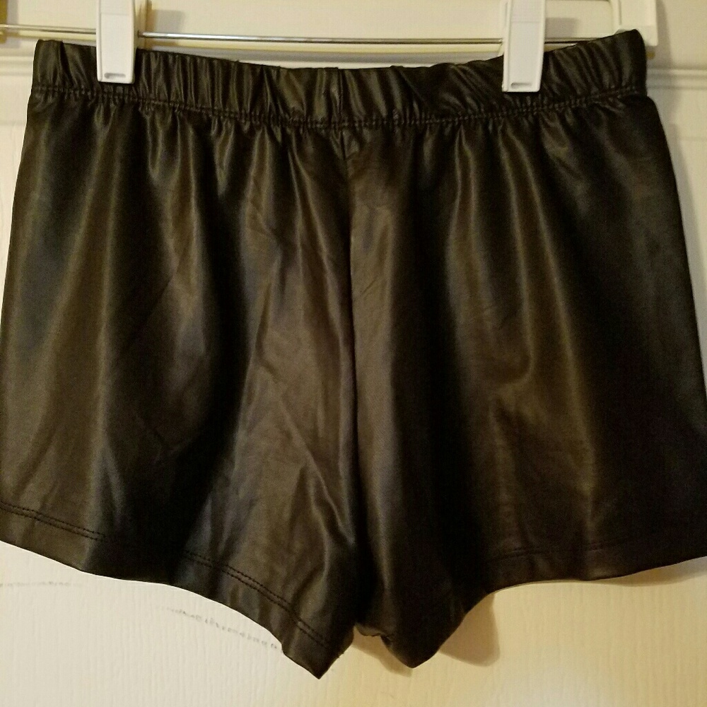 Black Spandex Shorts