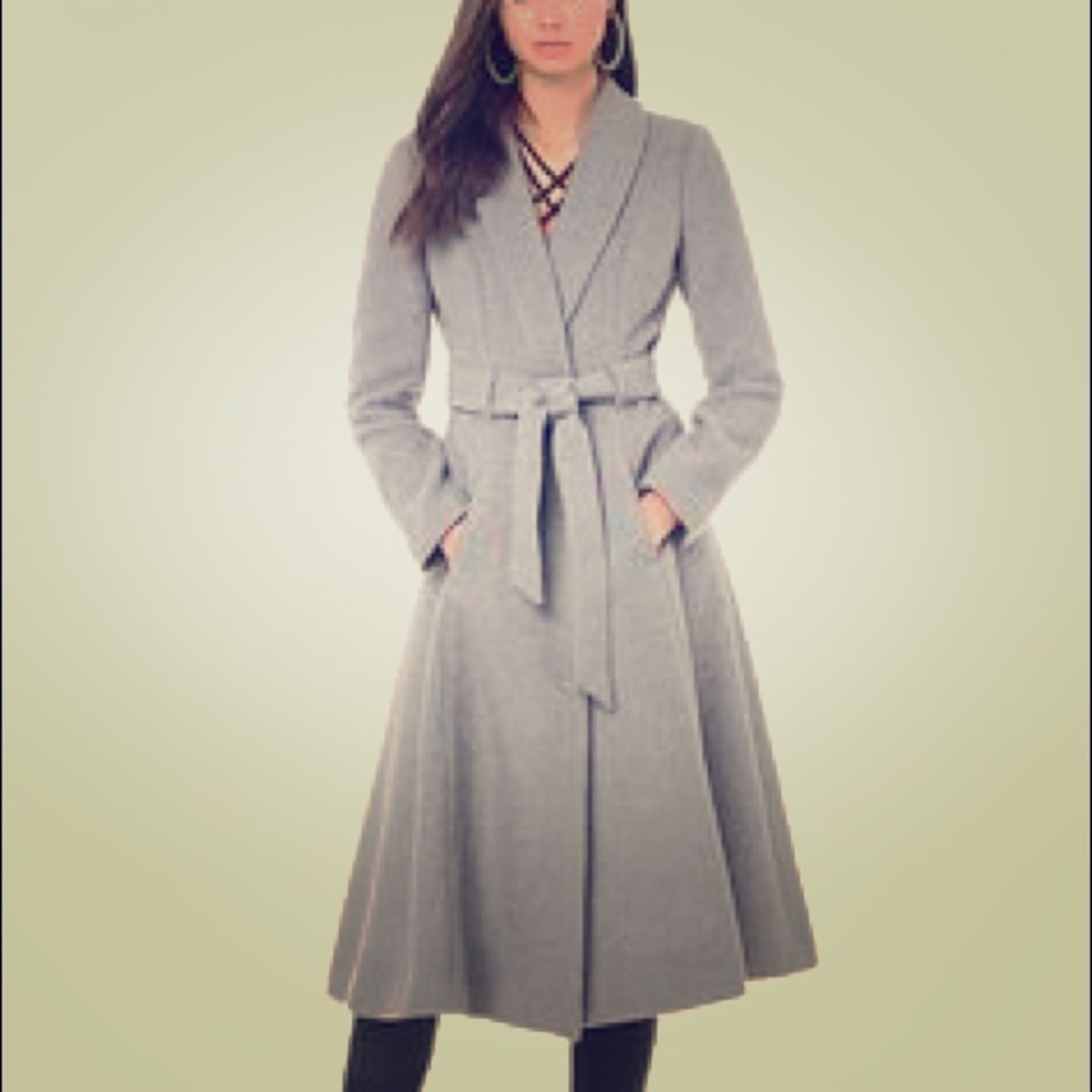 Bebe-Belted Wrap Midi Coat