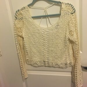 Ivory crochet too