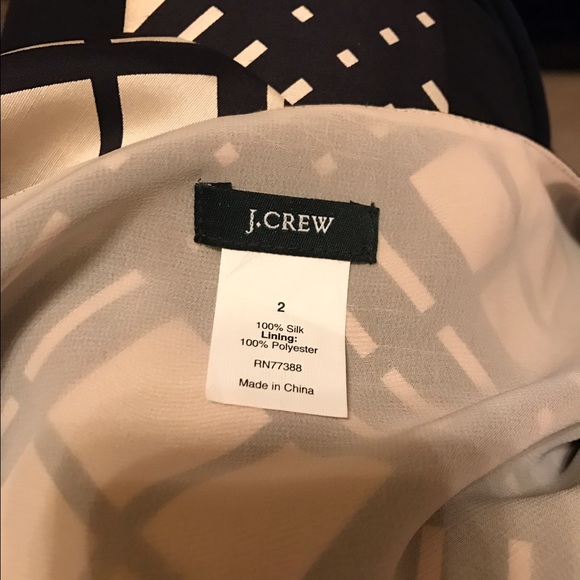 J. Crew Black Silk Blouse NWOT - Picture 6 of 8