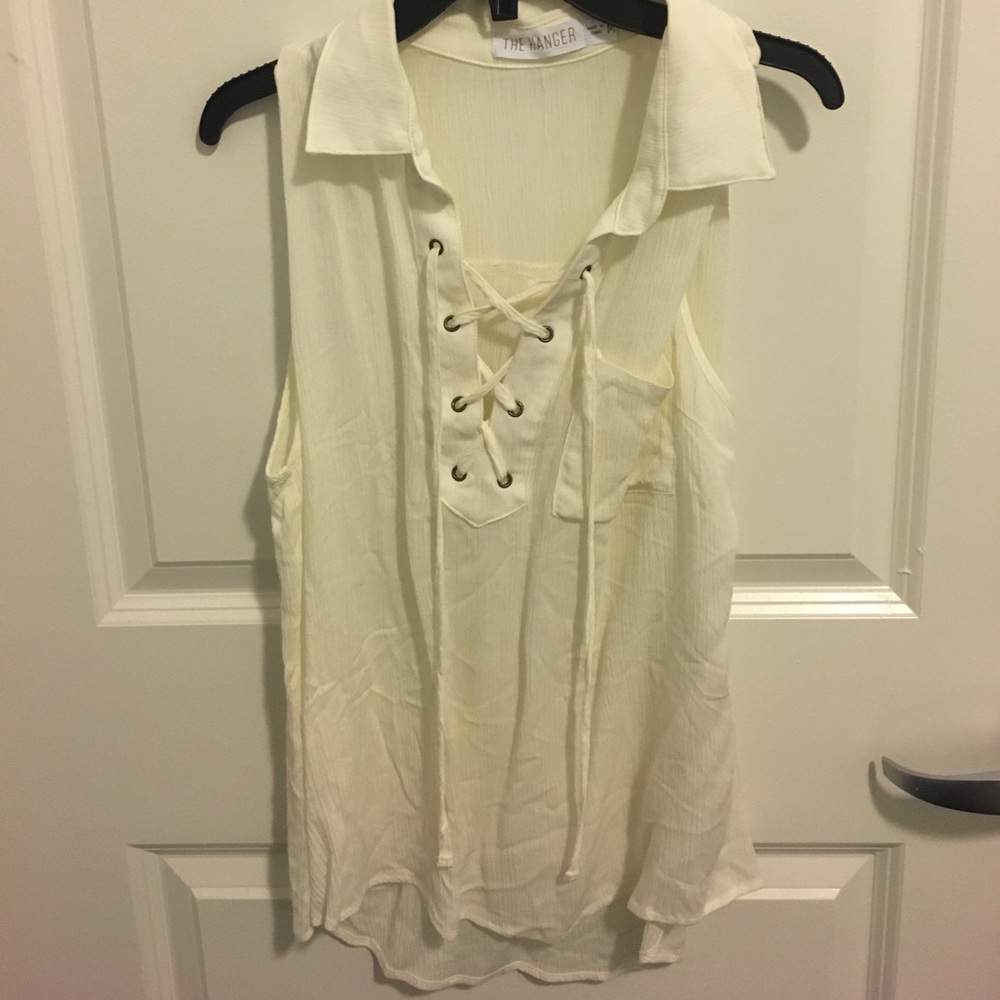 Ivory blouse