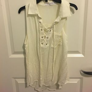 Ivory blouse
