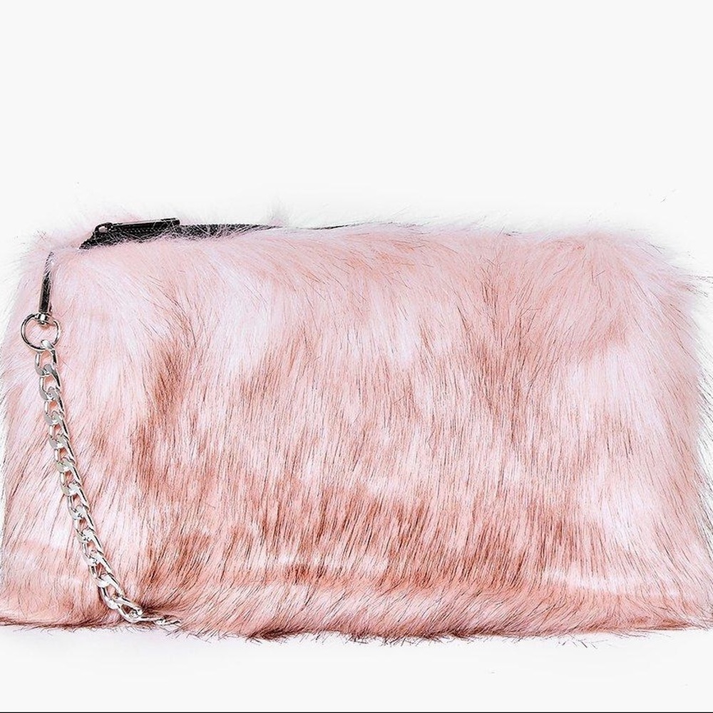 Faux Fur CrossBody Bag