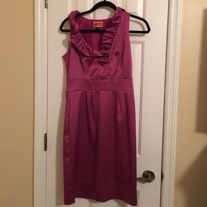 Fuchsia cocktail dress - Sz4