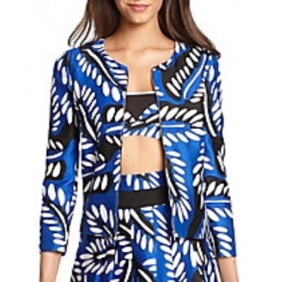 DVF Gabrielle Jacket! Beautiful! - Picture 1 of 4