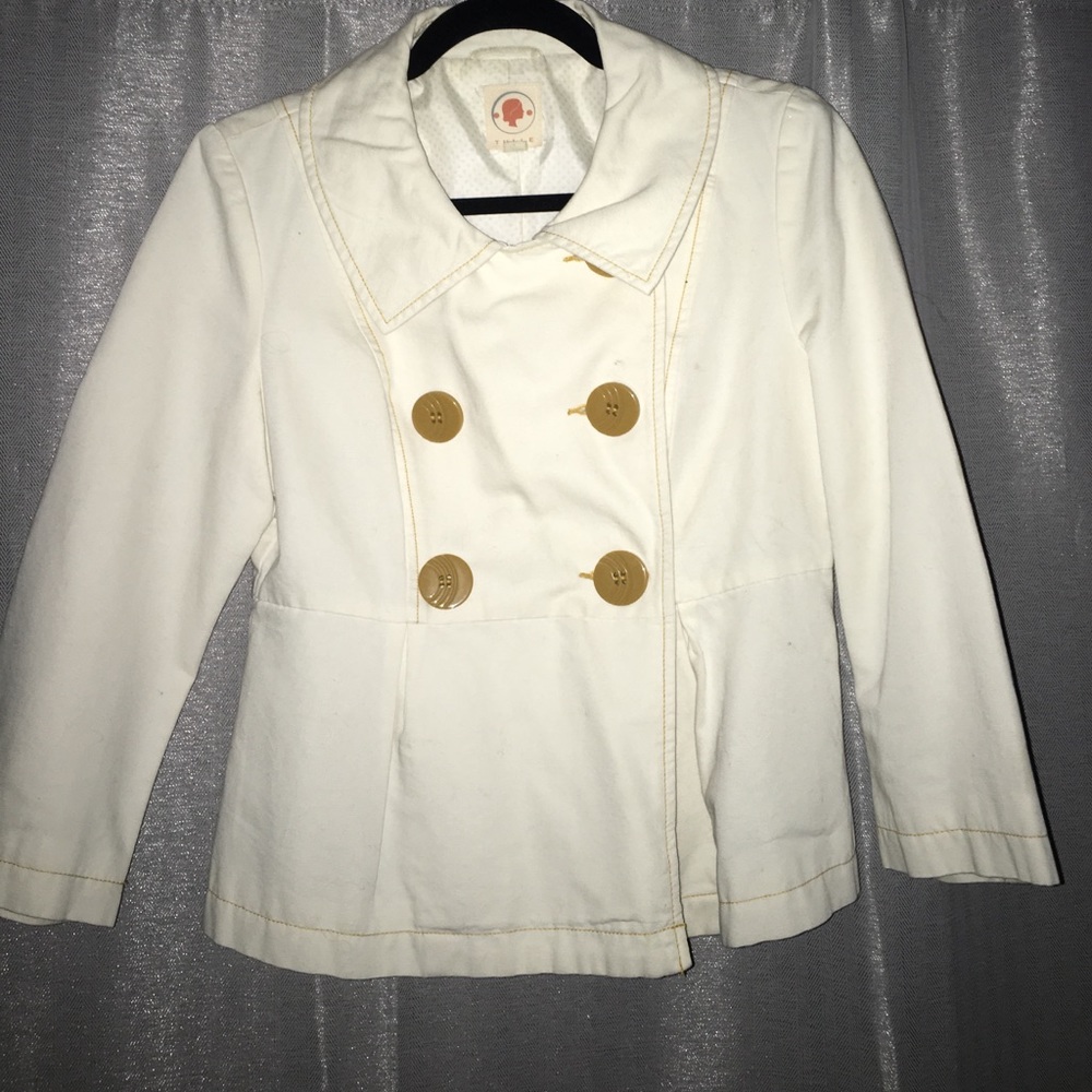 Tulle cropped jacket!