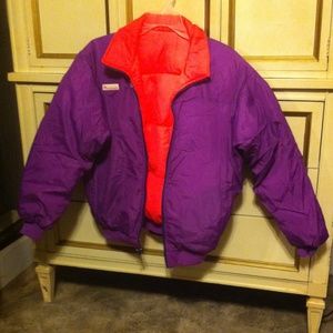 Woman's Columbia Reversible Winter Coat