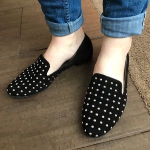 💲SALE💲Tesori Studded Black Flats 7