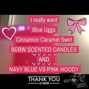My wants