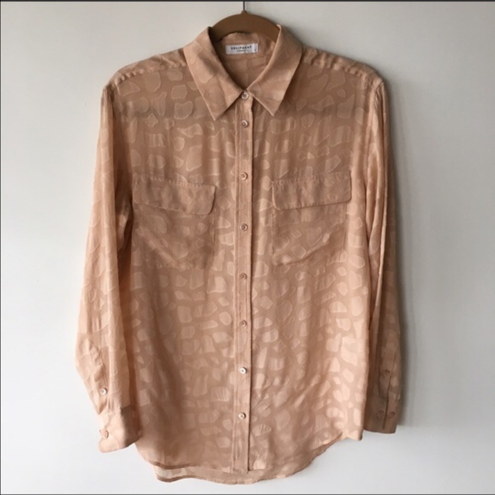 Equipment Silk Blouse