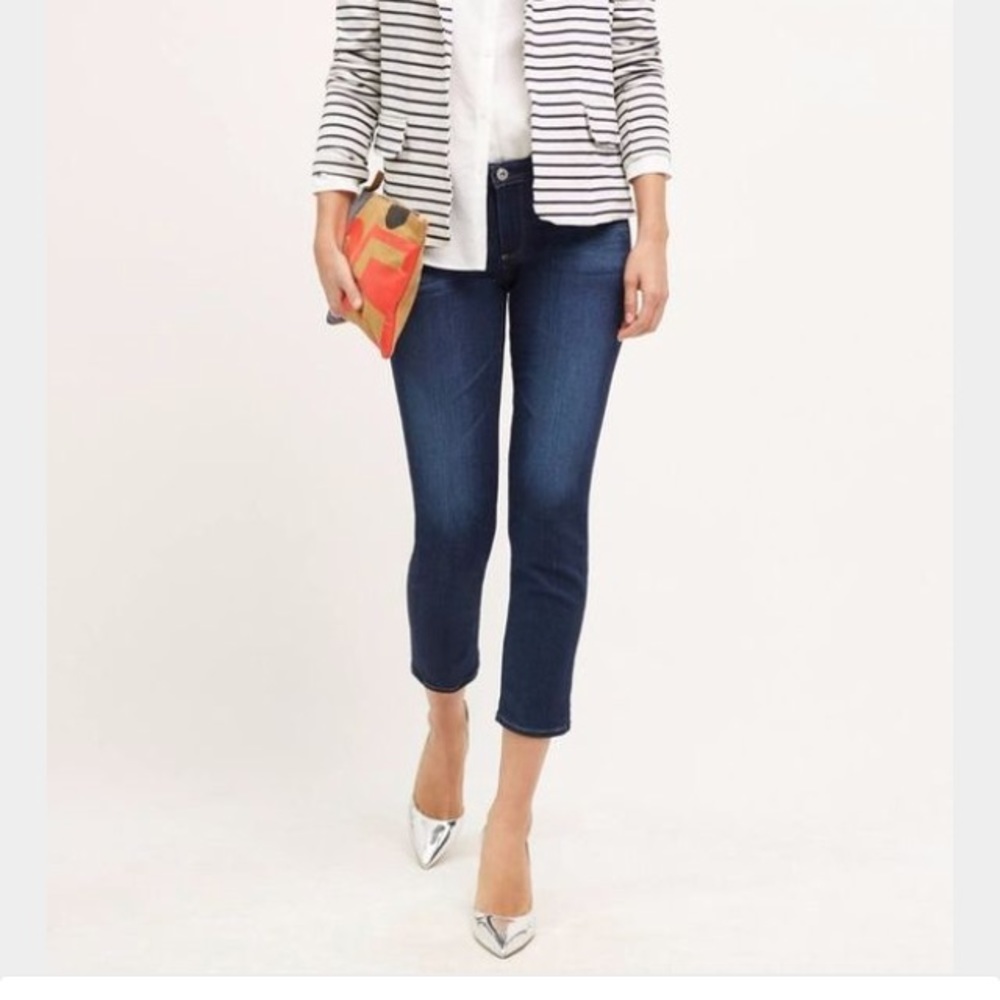 Size 27 AG The Stevie Crop Adriano Goldschmied