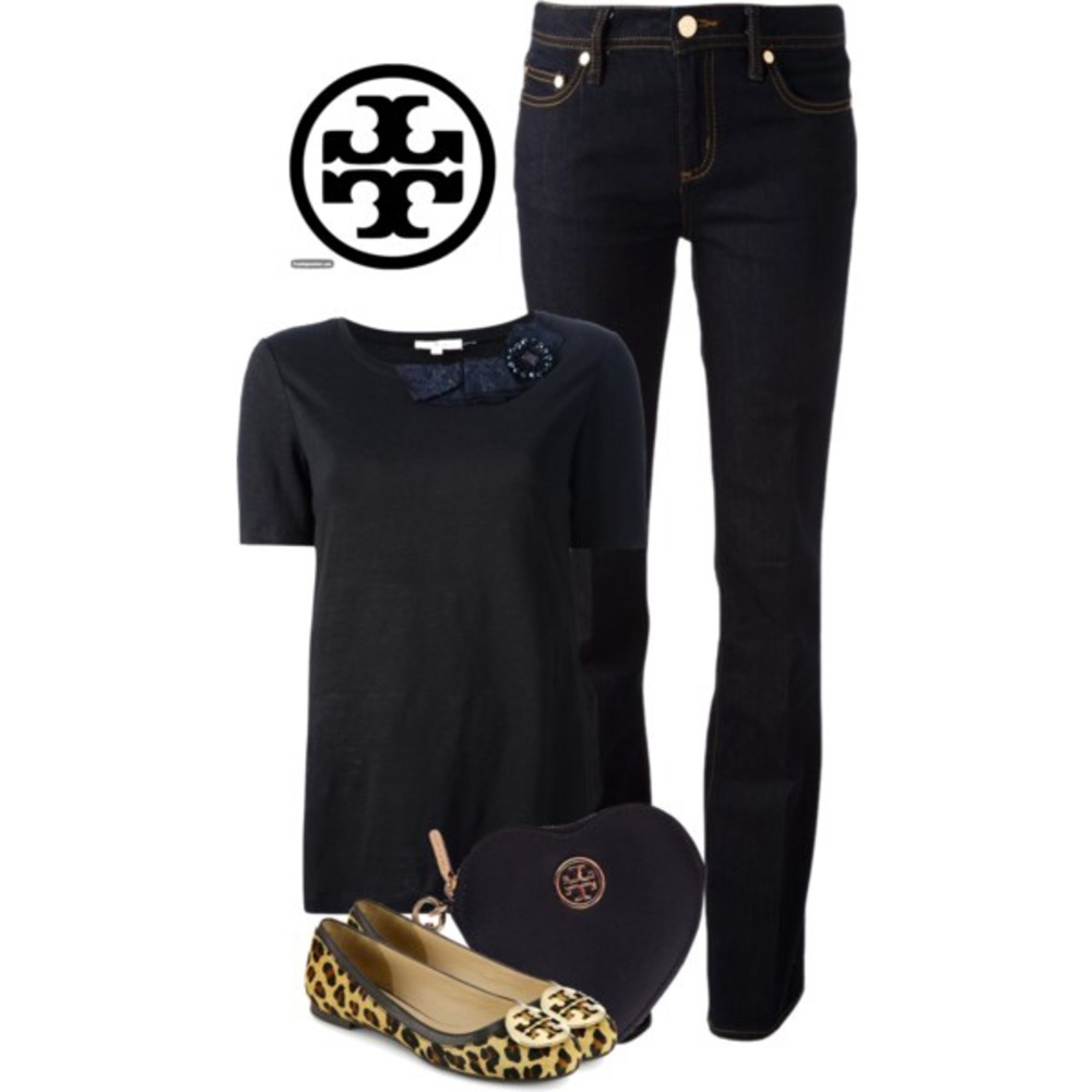 Tory Burch skinny jeans like new