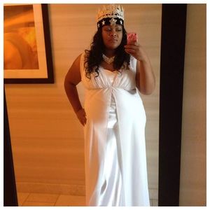 Plus size formal gown