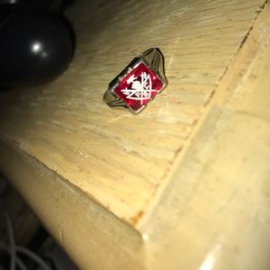 Ruby ring , (authentic)