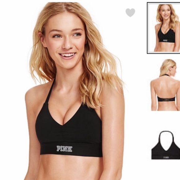 Victoria's Secret PINK Halter Sport Bra - Picture 4 of 4